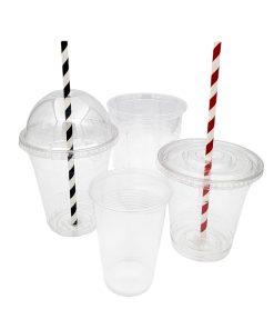 Clear Cold Cups & Accessories
