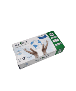 Clear Powder Free Vinyl Gloves (Medium)