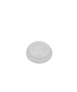 8oz Compostable Hot Cup Lid (Sip-Thru)