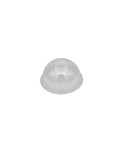 9oz -22oz Clear Plastic Dome Lid (With Hole)