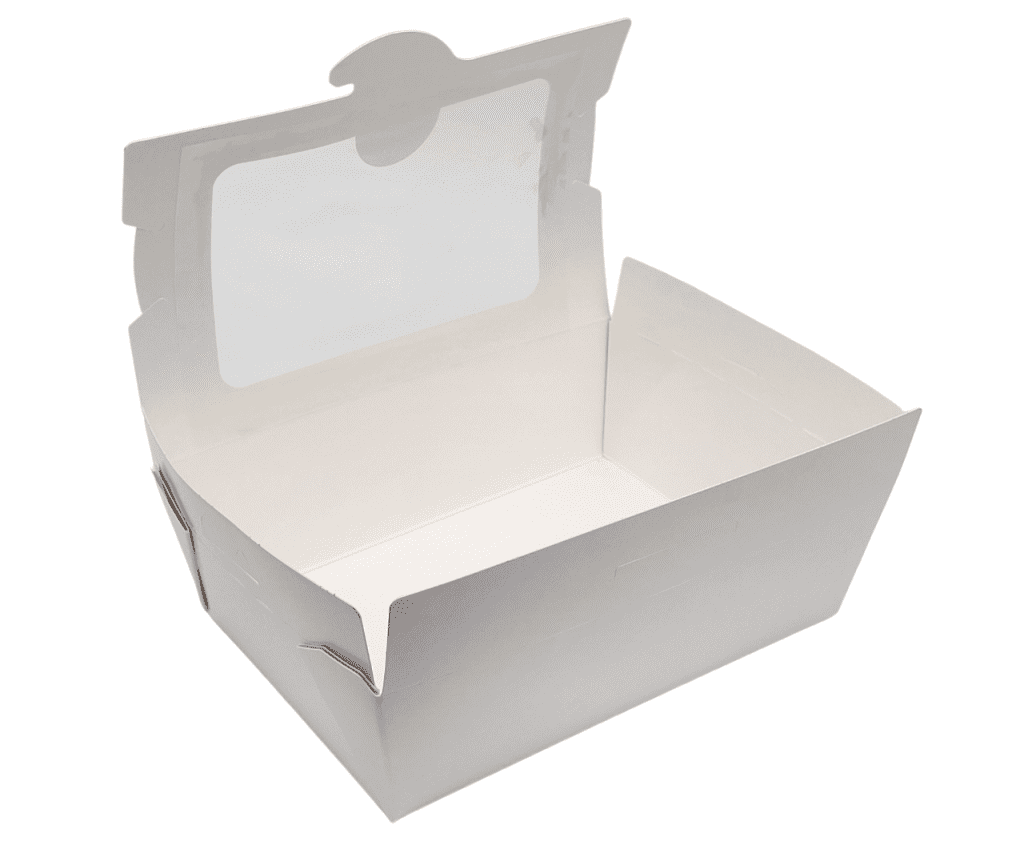 #3 Biopak White Window Container – JFK Disposables