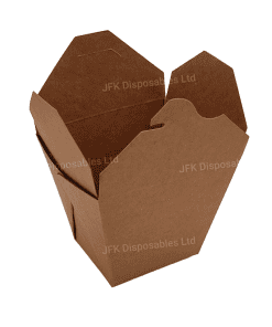 26oz Square Kraft Noodle Box