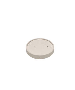 16oz White Paper Vented Soup Lid