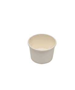 8oz White Soup Container