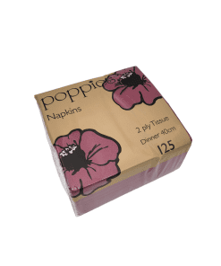 40cm Burgundy Napkin