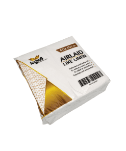 40cm White Airlaid Napkin