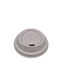 16oz Sugarcane Sip Lid White 90mm