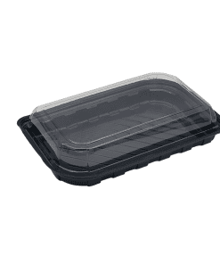 Black Sushi Tray & Lid