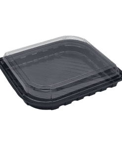 Black Sushi Tray & Lid