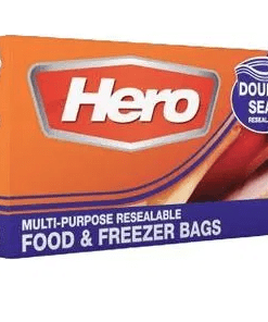 1L Double Seal Food & Freezer Bags Hero